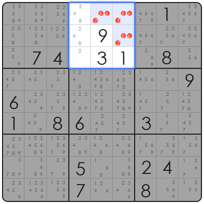 sudoku 6x6 easy